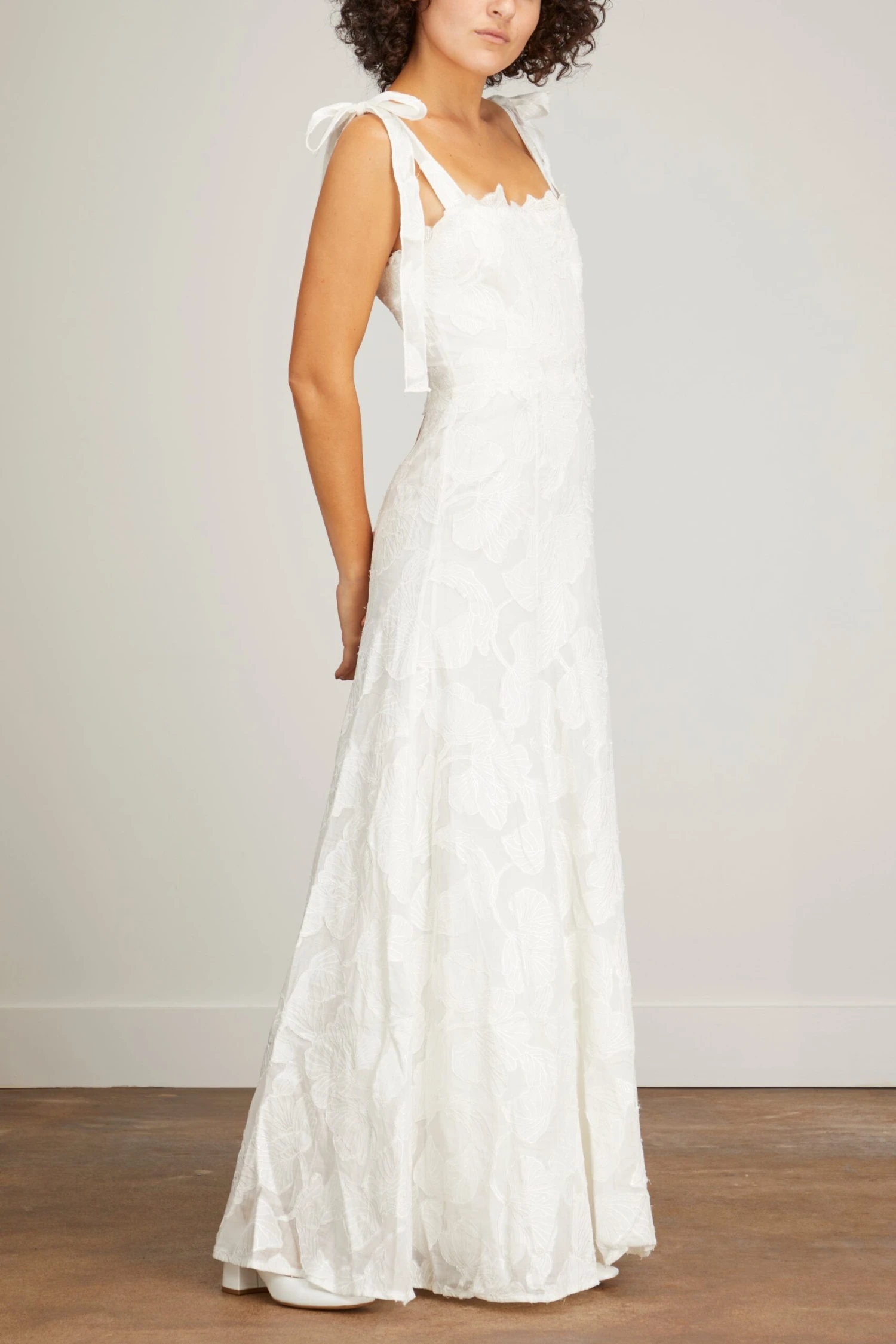 Emelia Maxi Dress In Ivory 4 Emelia Maxi Dress In Ivory - Image 2