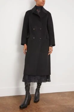 Axel Coat In Black -All Seasons Style rachelcomey AxelCoatinBlack 2