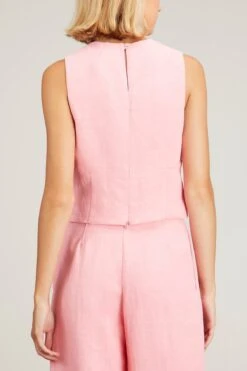 Darter Top In Light Pink 9 Darter Top In Light Pink -All Seasons Style rachelcomey DarterTopinLightPink 3