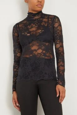 Recall Top In Black -All Seasons Style rachelcomey RecallTopinBlack 2