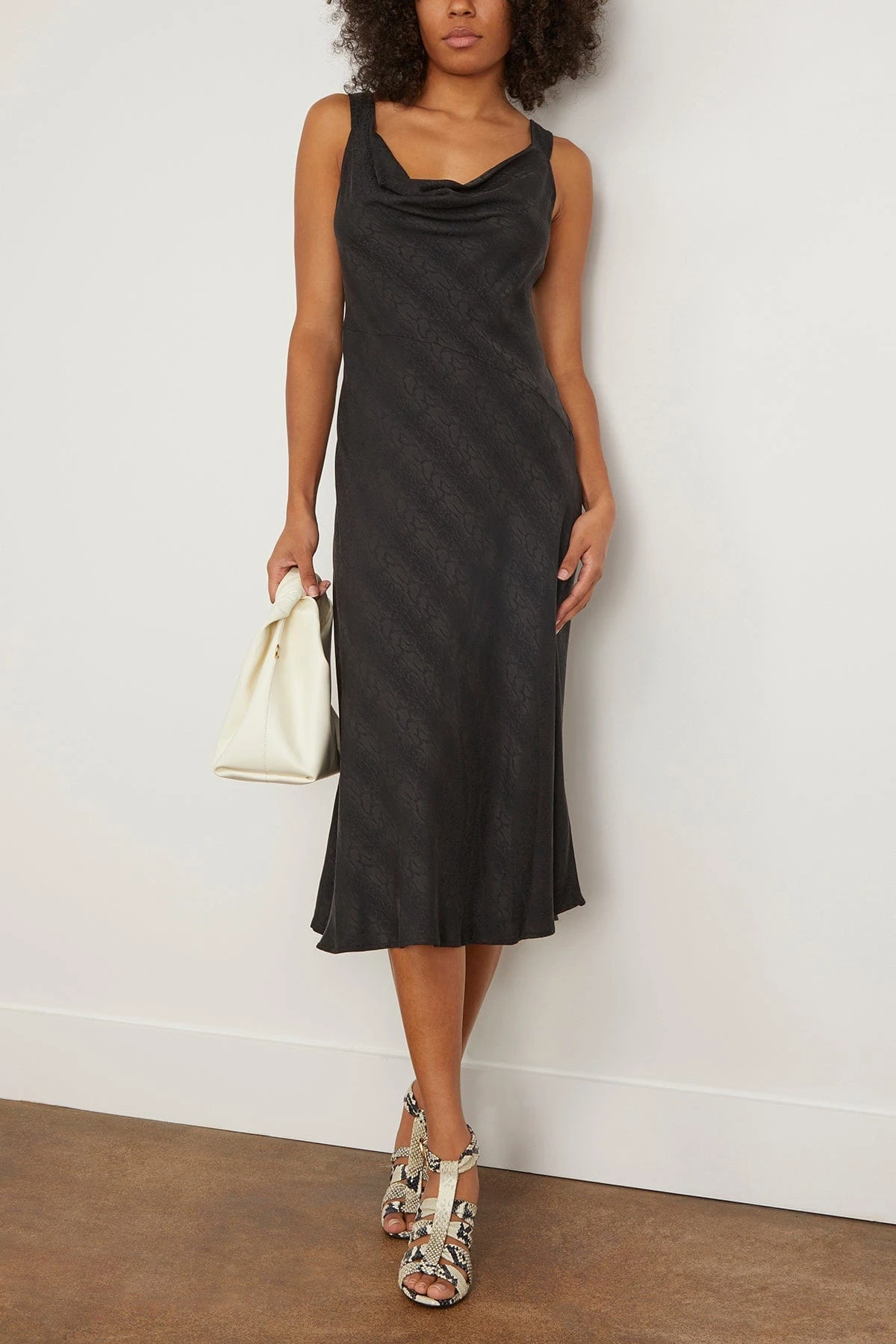 Linda Midi Dress In Black 4 Linda Midi Dress In Black - Image 2