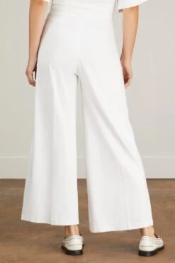 Pull On Wide Leg Culotte In White 9 Pull On Wide Leg Culotte In White -All Seasons Style rosetta PullOnWideLegCulotteinWhite 3