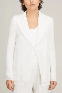 Soft Blazer In White 8 Soft Blazer In White -All Seasons Style rosetta SoftBlazerinWhite 2