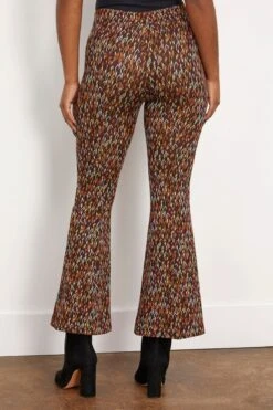 Cropped Flare Pants In Multi 9 Cropped Flare Pants In Multi -All Seasons Style rosettagetty CroppedFlarePantsinMulti 3
