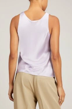Clare Silk Tank In Prism 9 Clare Silk Tank In Prism -All Seasons Style sablyn clare silk tank in prism 3