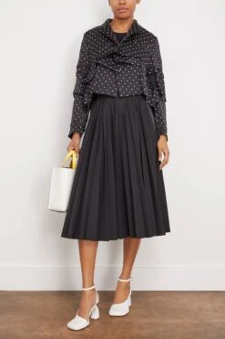 Sacai Polka Dot Flock Print Jacket In Black 7 Sacai Polka Dot Flock Print Jacket In Black -All Seasons Style sacai PolkaDotFlockPrintJacketinBlack 1