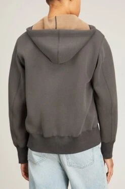 Sacai Sponge Sweat Hoodie In C/Gray 11 Sacai Sponge Sweat Hoodie In C/Gray -All Seasons Style sacai sponge sweat hoodie in c gray 3