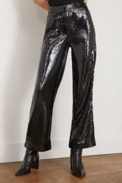 Samsoe Samsoe Agneta Trousers In Black -All Seasons Style samsoe AgnetaTrousersinBlack 2