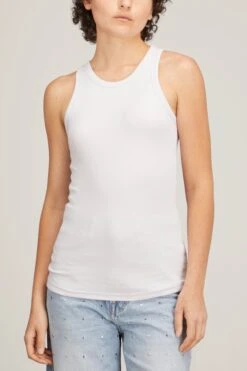 Samsoe Samsoe Alexo Tank Top In Lavender Blue -All Seasons Style samsoe AlexoTankTopinLavenderBlue 2