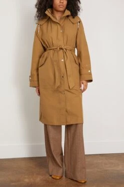 Samsoe Samsoe Aubrey Coat In Ermine -All Seasons Style samsoe AubreyCoatinErmine 2