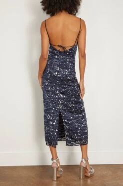 Samsoe Samsoe Sally Dress In Inkwell -All Seasons Style samsoe SallyDressinInkwell 3