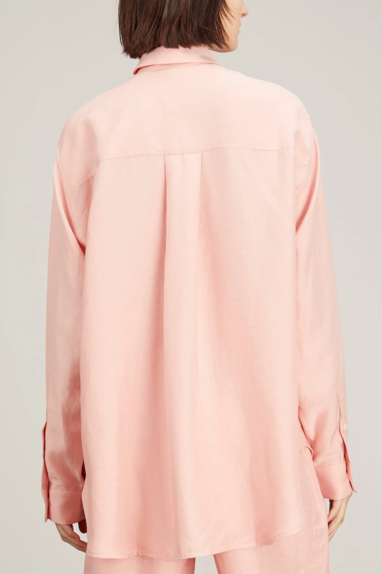 Samsoe Samsoe Alfrida Shirt In Coral Cloud 6 Samsoe Samsoe Alfrida Shirt In Coral Cloud - Image 4