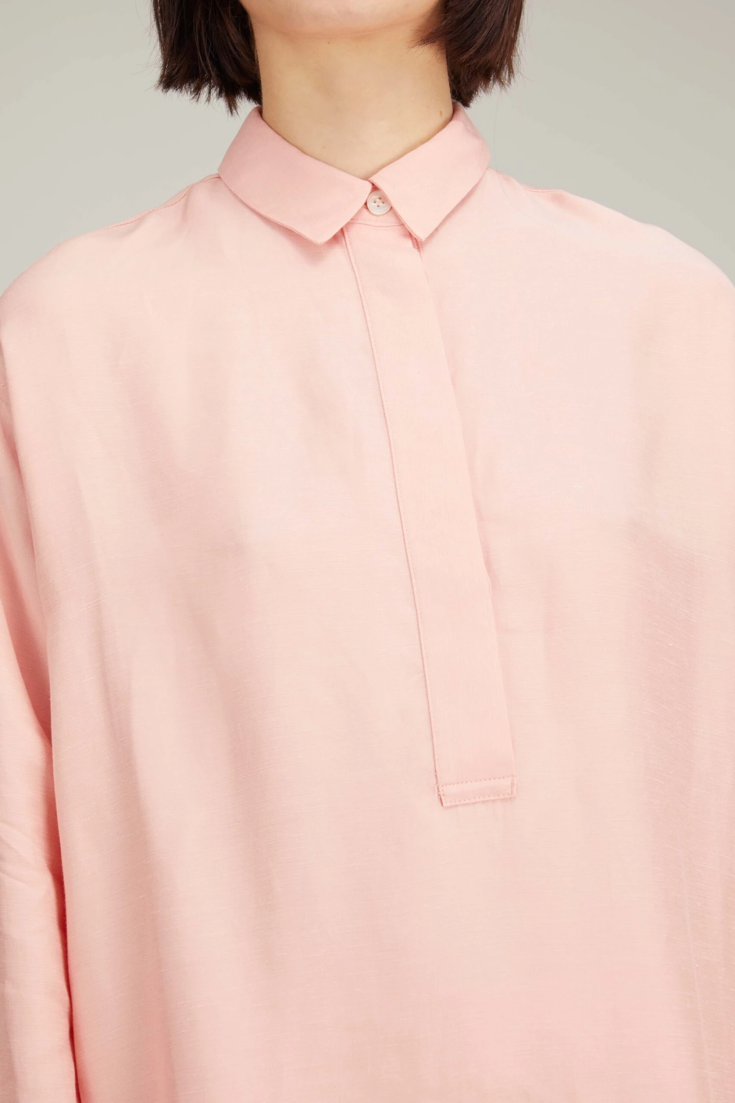 Samsoe Samsoe Alfrida Shirt In Coral Cloud 7 Samsoe Samsoe Alfrida Shirt In Coral Cloud - Image 5