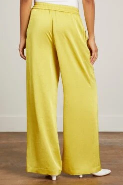 Samsoe Samsoe Helena Trousers In Celery -All Seasons Style samsoe helena trousers in celery 3