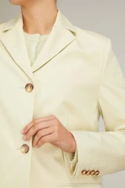 Samsoe Samsoe Meme Blazer In Aloe Wash -All Seasons Style samsoe meme blazer in aloe wash 4