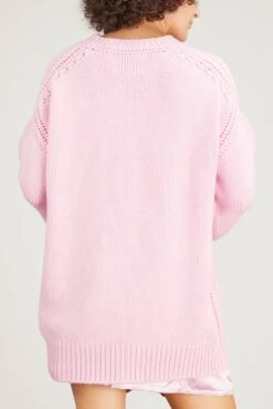 Giro Collo Knit Sweater In Rosa 10 Giro Collo Knit Sweater In Rosa -All Seasons Style sasuphi giro collo knit sweater in rosa 3