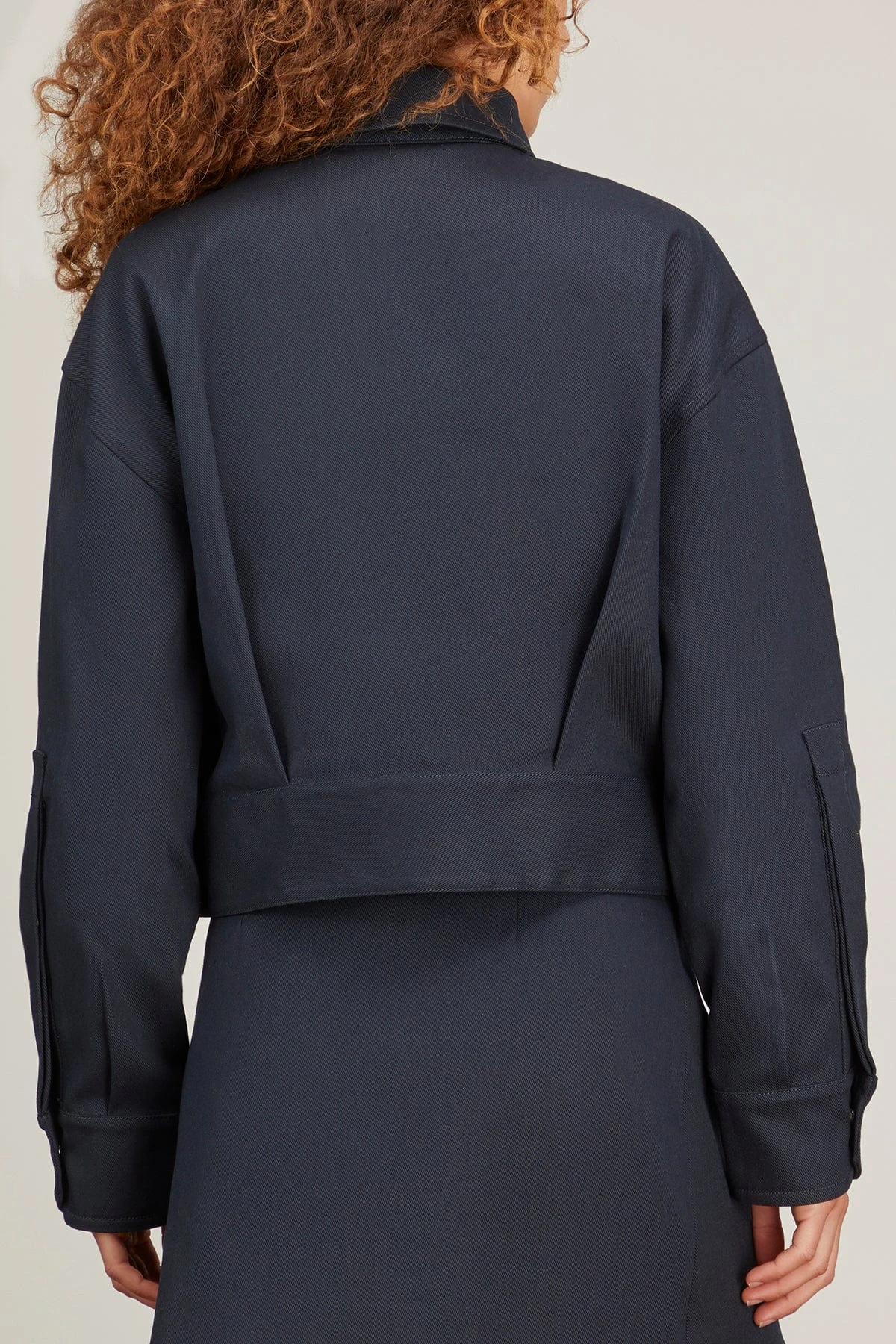 Lorena Jacket In Blu Navy 6 Lorena Jacket In Blu Navy - Image 4