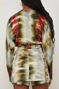 Vogogna Jacket In Multi Linear -All Seasons Style silvia VogognaJacketinMultiLinear 3