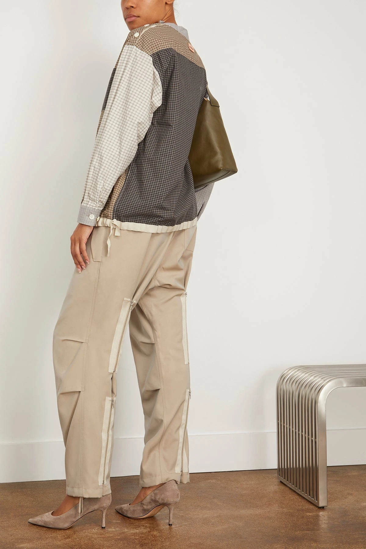 The Over Pants In Sand Beige 4 The Over Pants In Sand Beige - Image 2