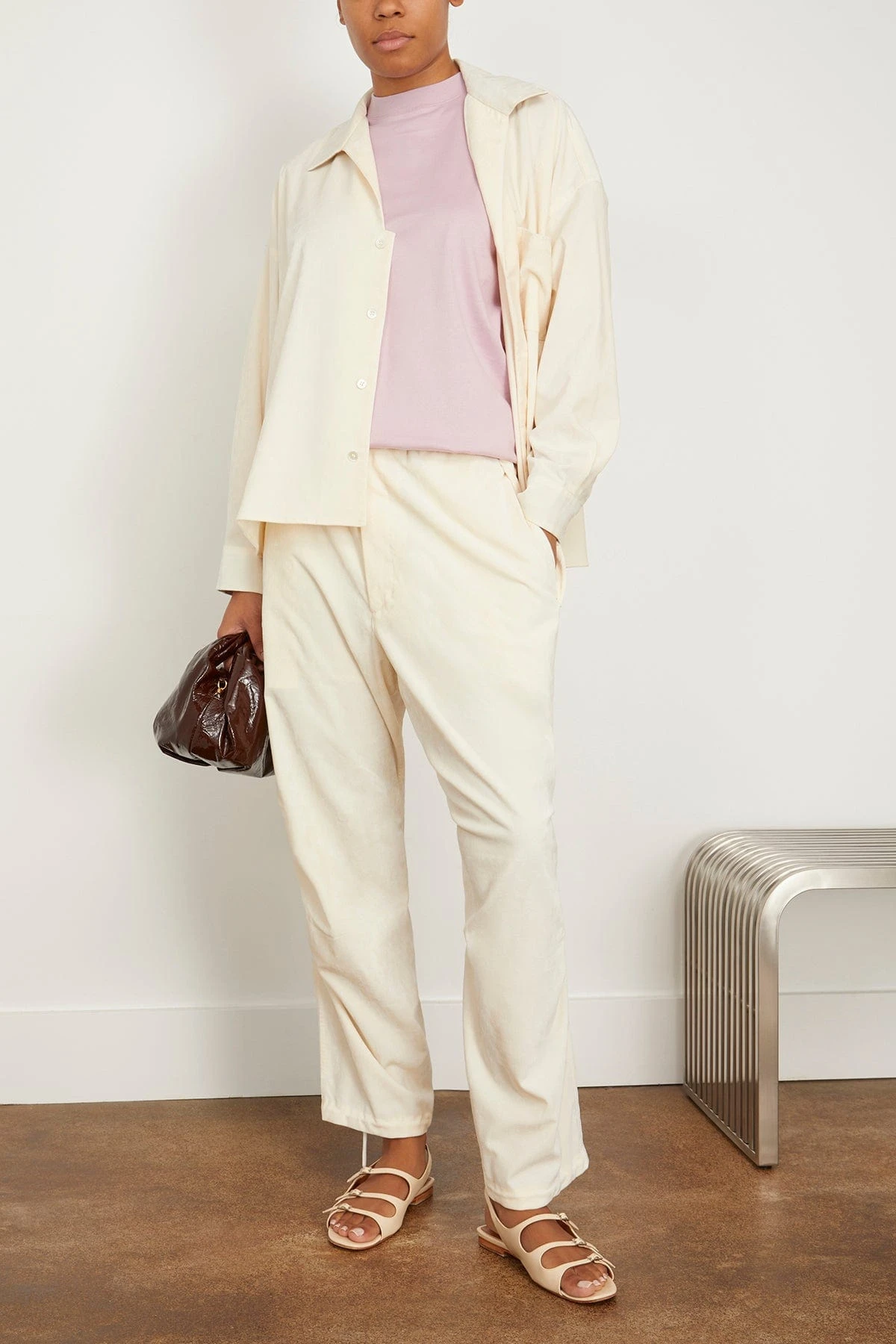 The Over Pants In White 4 The Over Pants In White - Image 2