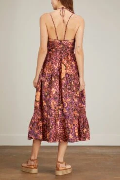ULLA JOHNSON Phoebe Dress In Black Currant 10 ULLA JOHNSON Phoebe Dress In Black Currant -All Seasons Style ulla PhoebeDressinBlackCurrant 3