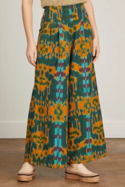 ULLA JOHNSON Indira Pant In Byzantine 9 ULLA JOHNSON Indira Pant In Byzantine -All Seasons Style ulla johnson indira pant in byzantine 2