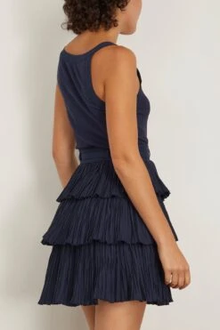 ULLA JOHNSON Georgia Dress In Midnight -All Seasons Style ullajohnson GeorgiaDressinMidnight 3