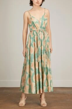 ULLA JOHNSON Valentina Dress In Calcite -All Seasons Style valentinadressincalcite 2