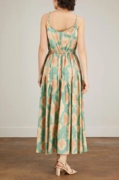 ULLA JOHNSON Valentina Dress In Calcite -All Seasons Style valentinadressincalcite 3