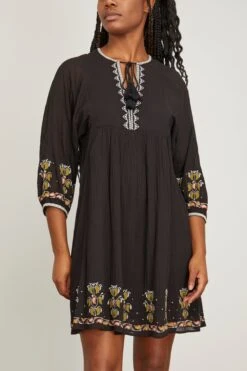 Vanessa Bruno Takis Dress In Noir -All Seasons Style vanessabruno TakisDressinNoir 2