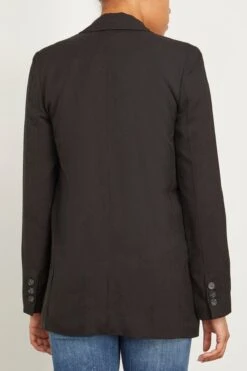 Vanessa Bruno Tilia Blazer In Noir -All Seasons Style vanessabruno TiliaBlazerinNoir 3