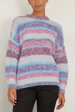 Kieran Sweater In Blue Sunset -All Seasons Style xirena KieranSweaterinBlueSunset 2