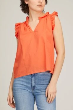 Bex Top In Mandarin -All Seasons Style xirena bex top in mandarin 2