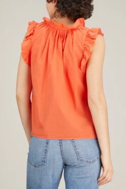 Bex Top In Mandarin -All Seasons Style xirena bex top in mandarin 3