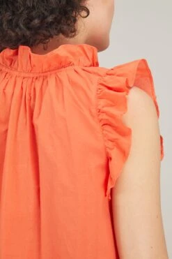 Bex Top In Mandarin -All Seasons Style xirena bex top in mandarin 4