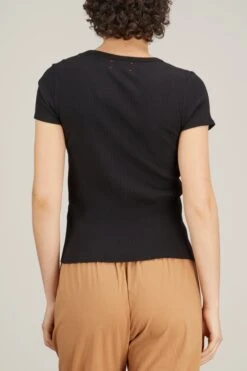 Otis Tee In Black 9 Otis Tee In Black -All Seasons Style xirena otis tee in black 3