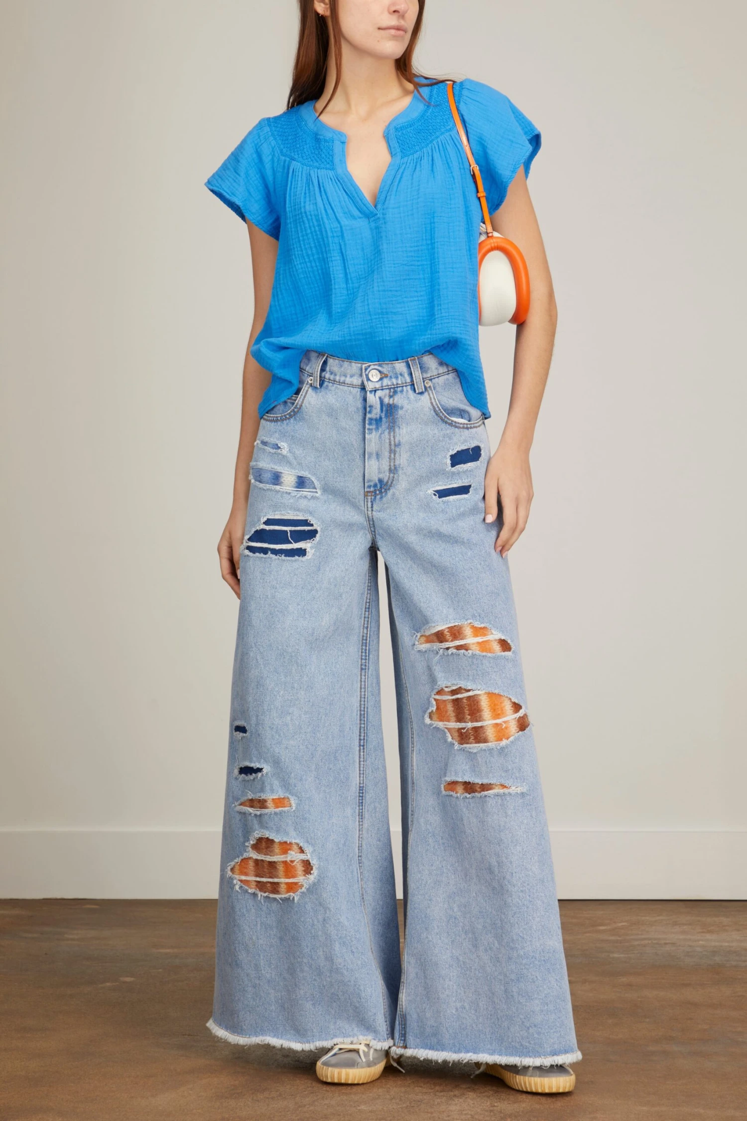 Tati Top In Cobalt 4 Tati Top In Cobalt - Image 2